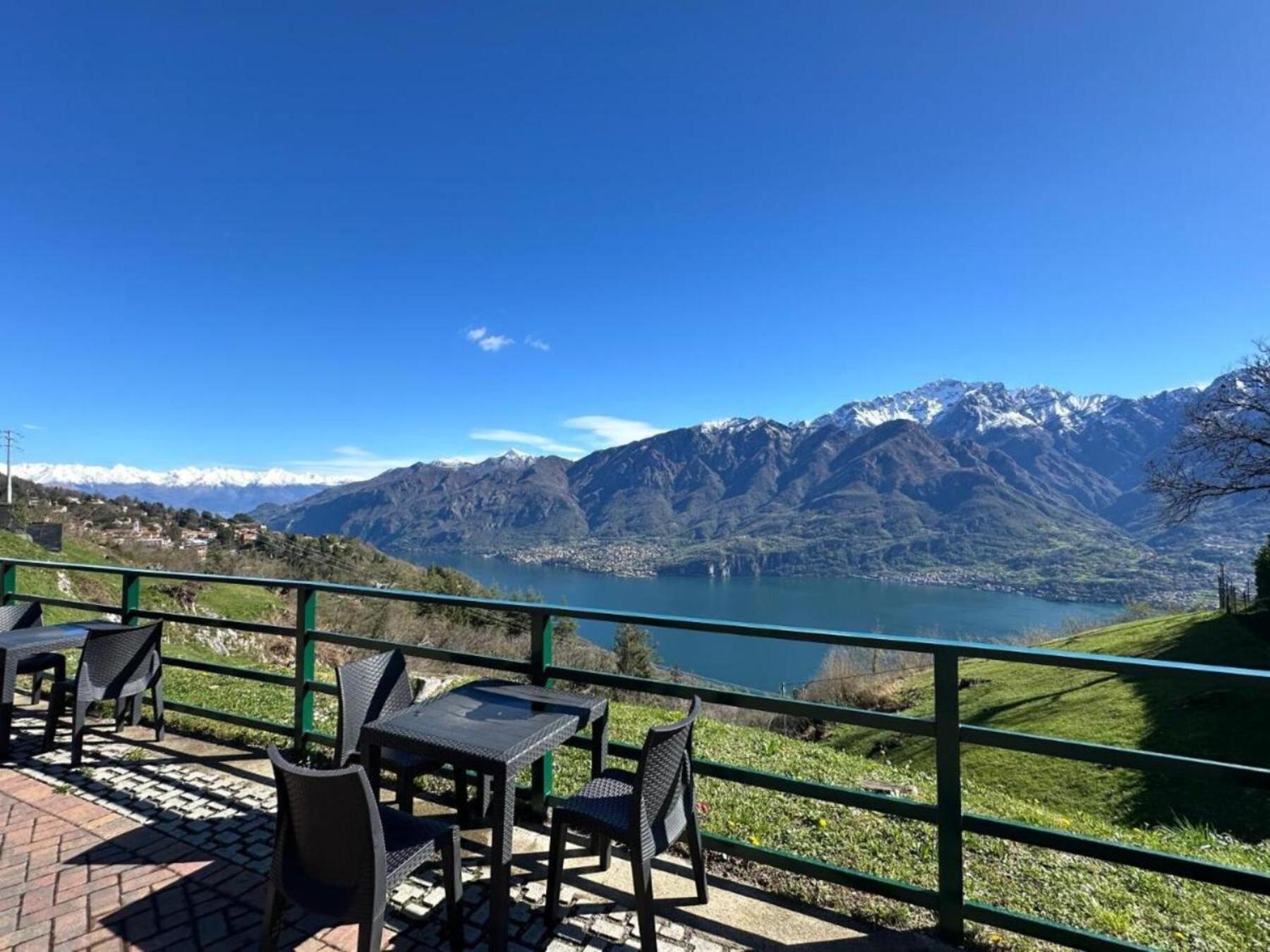 Campeggio Madonna Del Ghisallo Oliveto Lario Buitenkant foto