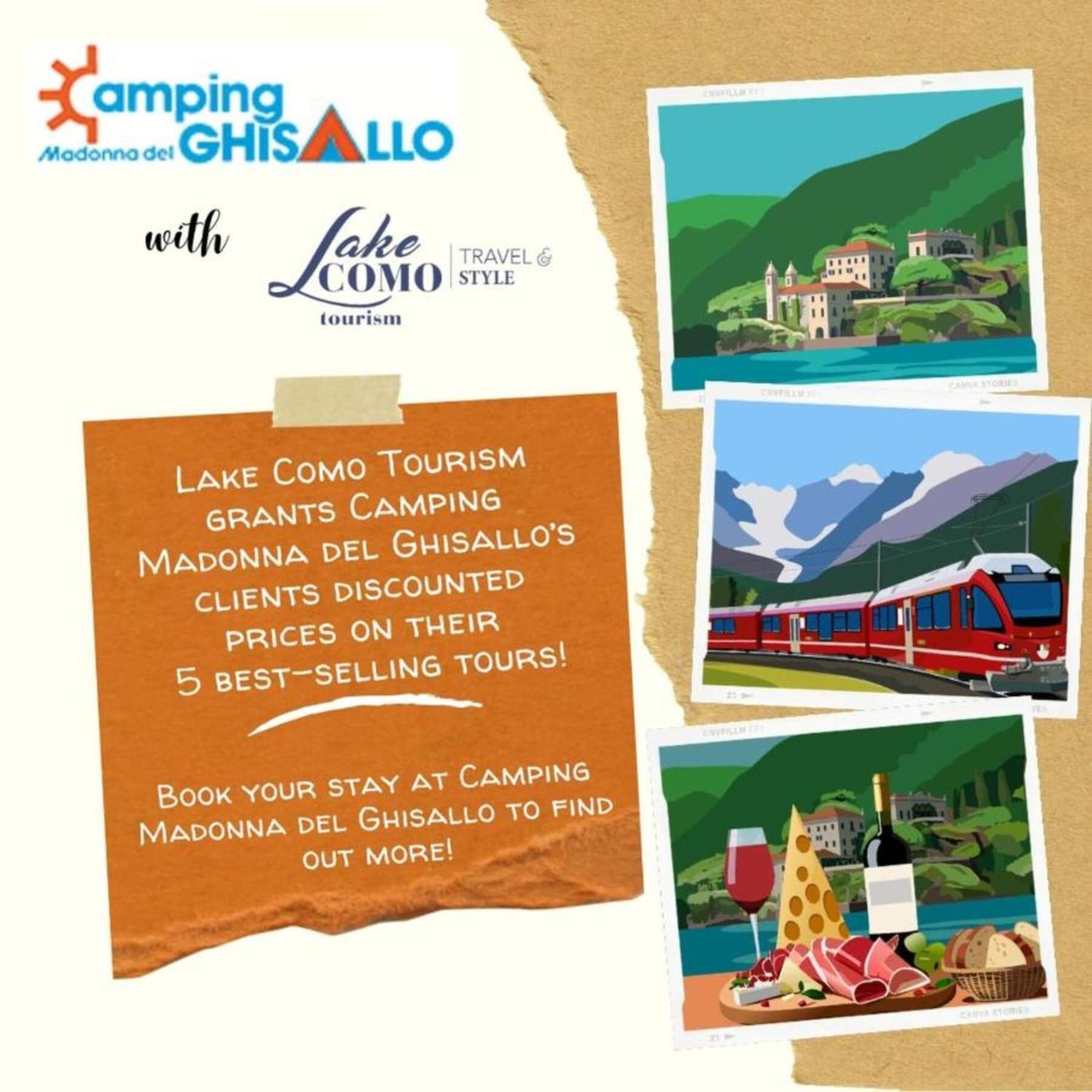 Campeggio Madonna Del Ghisallo Oliveto Lario Buitenkant foto