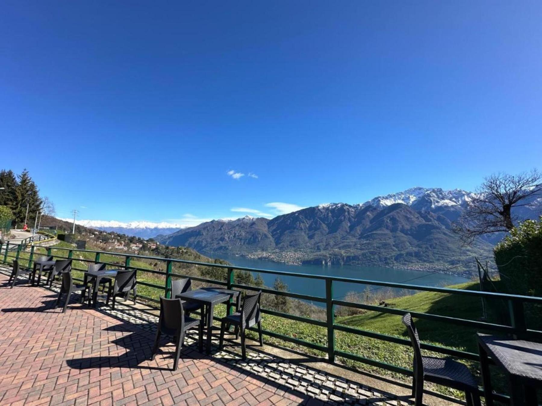 Campeggio Madonna Del Ghisallo Oliveto Lario Buitenkant foto
